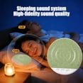 thumbnail image 5 of XIA0LE Sleep Pillow Speaker, Bluetooth Pillow Speaker With White Noise Timer Wireless Sleep Aid With Stereo Bass Private Sleep Headphones For Adult Kids (Green), 5 of 6
