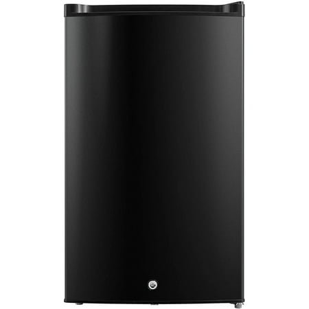 Midea MRU03M2ABB Upright Freezer 3.0 Cubic Feet with Door Lock, Black | 3.0 Cubic Feet