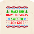 thumbnail image 4 of Inktastic I Make This Ugly Christmas Sweater Look Good Boys or Girls Toddler T-Shirt, 4 of 5