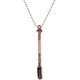 thumbnail image 4 of Mini cuchara, cuchara de pala de metal, hebilla de collar con colgantes, juego de 4 (2 bronce+2 metálico), 4 of 5