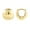 Gold E, variant on Lancharmed Rose Gold Plated Earrings for Womens Trendy,Gradient Rings Earring Sisters Gifts form Sister