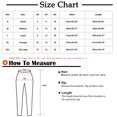 thumbnail image 3 of Patlollav Women Casual Print Elastic Waist Workout Sports Wide Leg Pants Trousers, 3 of 6