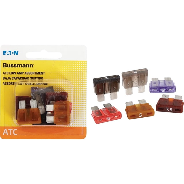 Surtido de amplificadores de bajo amperaje Fuse Bussmann BP/ATC-AL8-RP ATC