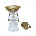 thumbnail image 3 of Renovators Supply Antique Kitchen Decor Counter Weight Scale w/Brass Bowl and Counter Weights for Decoration Purposes, 3 of 8