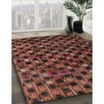 thumbnail image 2 of Ahgly Company Indoor Rectangle Abstract Red Abstract Area Rugs, 2' x 3', 2 of 6
