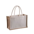 thumbnail image 1 of Billuyoard Bolsas de compras prácticas y confiables para cualquier lugar, bolsas de regalo, bolsas de yute Almacenamiento y organización del hogar L (13*32*21), 1 of 6
