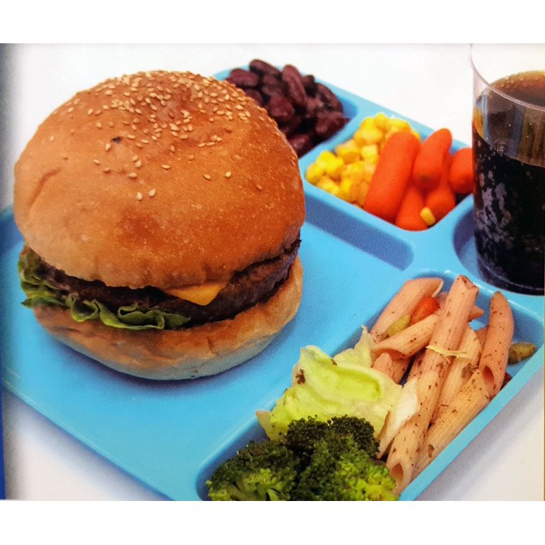 Set of 2 Burger Serving Trays