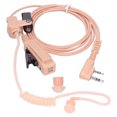 thumbnail image 2 of Auriculares PTT, auriculares Walkie Talkie auriculares de radio bidireccionales transparentes auriculares PTT lograr más, 2 of 8