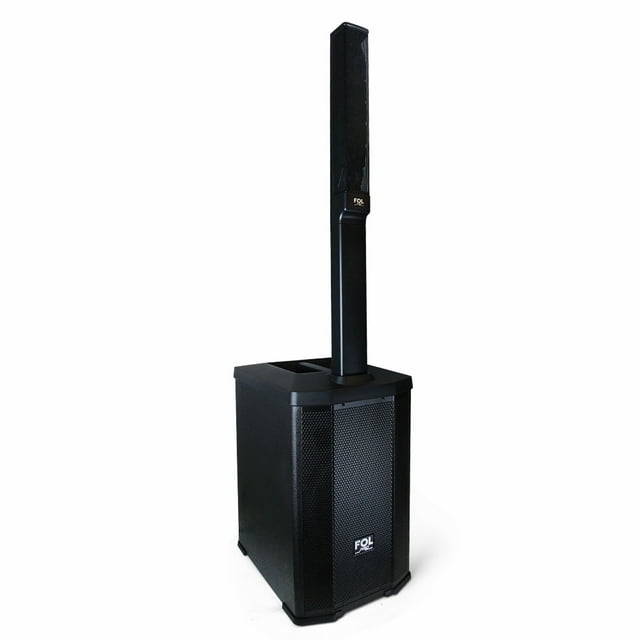 Bocina Torre De Sonido Fol TWS 2 Micrófonos Inalambricos FS-T900