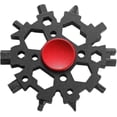 thumbnail image 1 of Snow flake Multitool 22-in-1 Carbon Steel Standard Snowflake Multitool, Snowflake Wrench Gifts For Men, 1 of 5