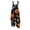 22# Black, variant on Halloween Jumpsuits for Women Cotton Linen Funny Floral Print Lounge Rompers Funny Floral Print Casual Comfy Overalls with Pockets