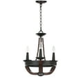 thumbnail image 3 of Safavieh Lucero 17.5-Inch Dia. Adjustable Chandelier, Black, 3 of 5