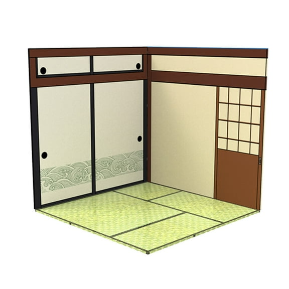 Collapsible Anime Figure Display Board With Triangular Bracket Space Saving Design Figure Display Stand For Collector