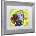 thumbnail image 2 of Trademark Fine Art "Dachshund" Canvas Art by Dean Russo, White Matte, Silver Frame, 2 of 4