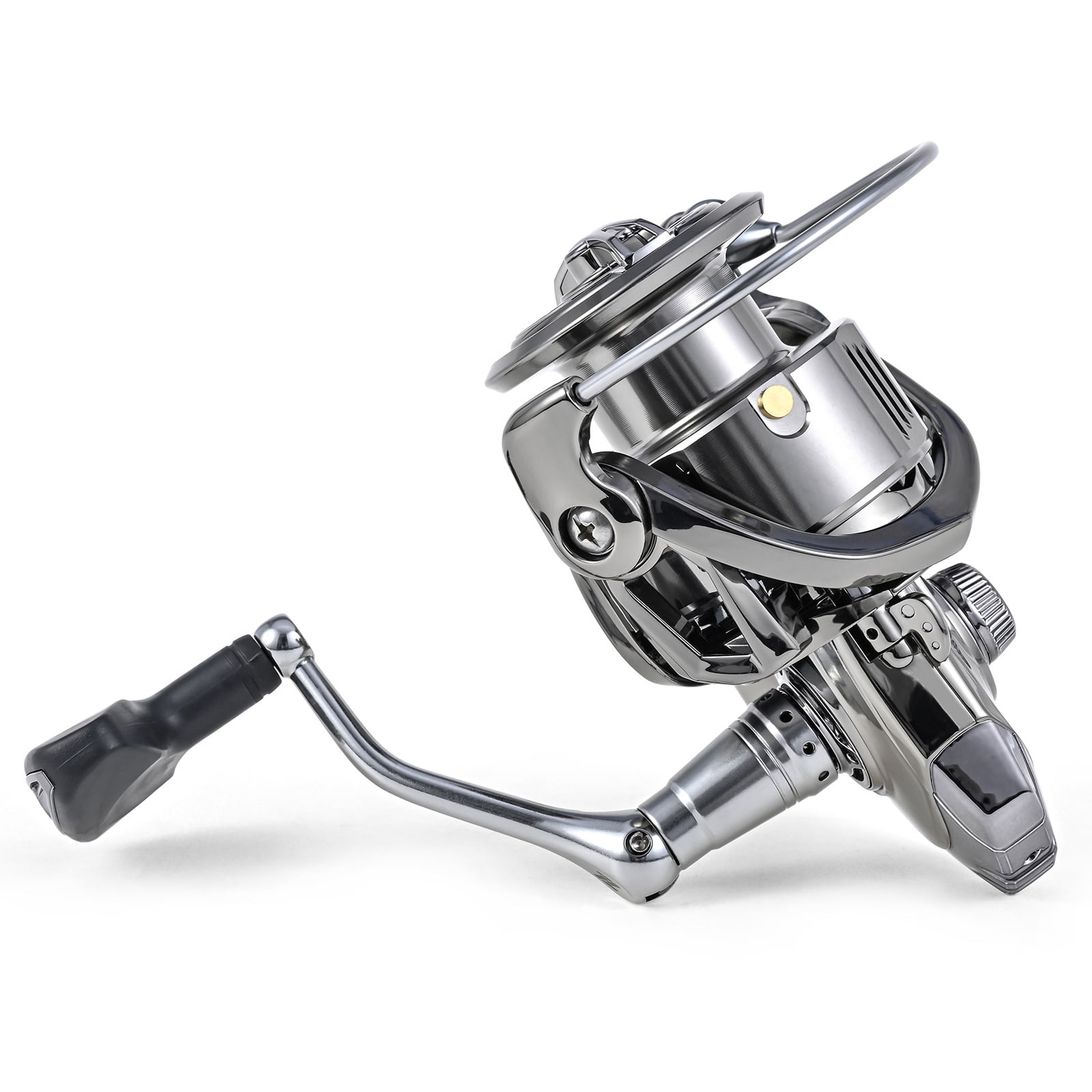 LEO FISHING 13+1 Bearing Fishing Reel, Smooth Powerful Spinning Reel for Saltwater Freshwater, Ergonomic Handle, All-Day Comfort