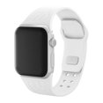 thumbnail image 3 of Badgers Engraved Silicone Unisex Watch Band for Apple Watch - 42/44/45/49mm(46mm Series 10/11) White by Affinity Bands, 3 of 4
