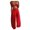 Z1 Red, variant on WEIYLL Women Outfits Sets Solid Color Sexy Bandeau Harem Pants Jump Black Fall Outfit Suit ,size XL