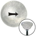 thumbnail image 1 of American Shifter  Black Solid Directional Arrow Right Clear Retro Flake Shift Knob with M16 x 1.5 Insert, 1 of 1