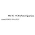 thumbnail image 2 of UFO HO04600-070 Radiator Scoops Red, 2 of 2