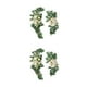 thumbnail image 4 of Toystoory Kit de flores artificiales Guirnaldas Ramos de flores de peonía realistas Blanco 80cm 2Conjunto, 4 of 6