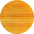 thumbnail image 2 of Rugs.com Gemstone Collection Rug – 9' 8 Round Yellow Medium Rug Perfect For Kitchens, Dining Rooms, 2 of 8