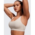 thumbnail image 4 of CRZ YOGA Women's Strappy Sports Bras Fitness Workout Padded Yoga Top Criss Cross Back, 4 of 5