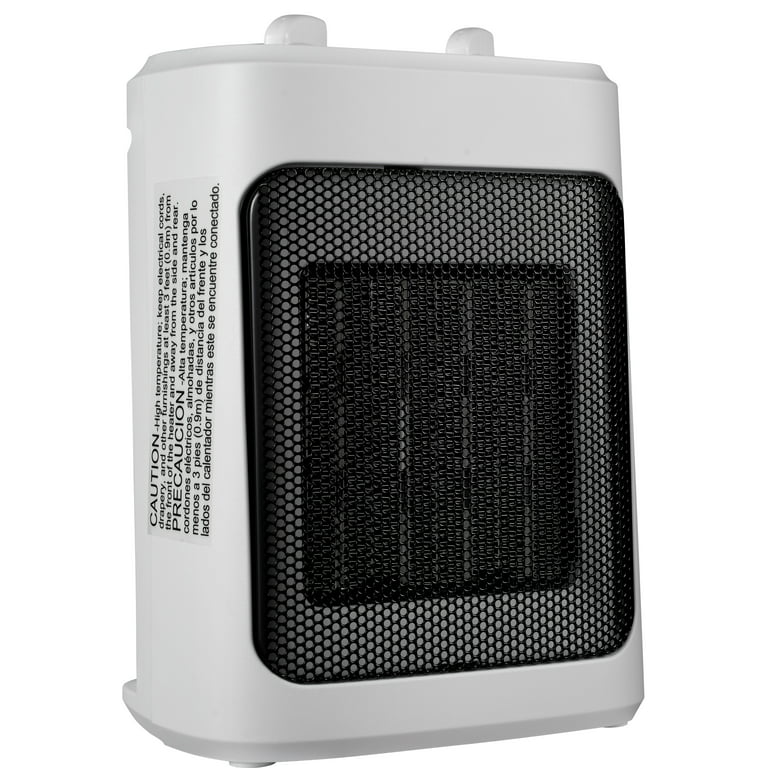 EZ Heat Personal Ceramic Heater & Fan, Size: 6.9