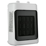 Mainstays 1500W Ceramic Fan-Forced Electric Space Heater, White, New, WSH10C2AWW