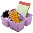thumbnail image 4 of Teacher Created Resources Plastic Storage Caddy, Lavender, Pack of 6, 4 of 4