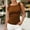 Brown, variant on Women's Casual Sleeveless Strap Ruffle Top Solid Color Summer Blouse