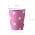 thumbnail image 2 of 60PCS Polka Dot Paper Paper Cups Case Disposable Tableware Wedding Birthday Decorations 200ML, 2 of 2