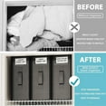 thumbnail image 4 of Foldable Bedding Organizer Linen Fabric Storage Bins For Bed Sheets Duvet Covers, 4 of 5