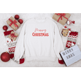 thumbnail image 2 of Merry Christmas Unisex Crewneck Sweatshirt, 2 of 3
