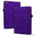 thumbnail image 4 of Allytechgroup Galaxy Tab A9+ Plus Case Cover, Multi-Angle Viewing Stand Shockproof Protection Mandala Pattern Embossed Stylish Premium Flip Case for Samsung Galaxy Tab A9+ Plus 11" SM-X210, Purple, 4 of 5