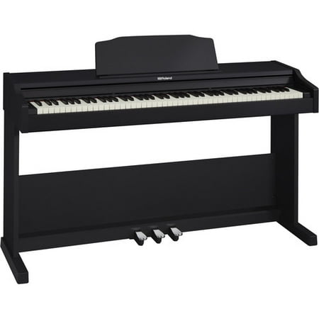 roland digital piano, black (rp102)