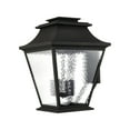 thumbnail image 4 of Livex Lighting Hathaway Outdoor Wall Lantern in Black, 4 of 11