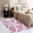 thumbnail image 3 of Polka Dot Rugs for Living Room Bedroom Entryway - Pink Rug 2x3 - Girl Carpet for Home Decor - Washable Non Slip Patterned Indoor Small Area Rug - Soft & Low Pile (ZJ&484), 3 of 7