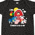 thumbnail image 4 of Inktastic TWO-I-E-I-O 2nd Birthday Boys or Girls Baby Bodysuit, 4 of 5