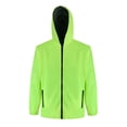 thumbnail image 2 of Chamarra fluorescente con gorro y forro transpirable - Kirgust amarillo L, 2 of 4