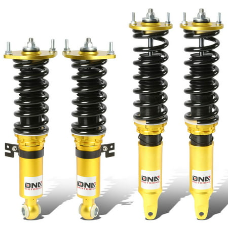For 90-96 Nissan 300ZX Performance Suspension Strut Damper with Coilover Complete Assembly Kit Z32 91 92 93 94