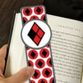 thumbnail image 3 of Harley Quinn Diamond Logo Set of 3 Glossy Laminated Bookmarks, 3 of 4