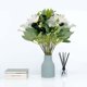 thumbnail image 5 of Ramo de rosas artificiales de seda | Arreglo floral artificial para centro de mesa de decoración del hogar | Decoración de mesas para recepciones de bodas, 5 of 5