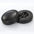 thumbnail image 4 of Lot de 2 Roues de Gril Bbq, Roulement Fluide, Pneus Noirs de 6 Pouces pour Grils Bbq, 4 of 5