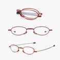 thumbnail image 4 of 【Folding Reading Glasses】Presbyopic Magnifying Glasses with Case - Adjustable & Portable (100°-300°), 4 of 5
