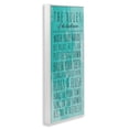 thumbnail image 3 of Stupell Industries Bathroom "The Rules" Turquoise , 13 x 30,Design by Anna Quach, 3 of 5