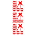 thumbnail image 1 of Wisewang 30 Pcs Ruban à Nœud Doux pour la Peau Ingrédients Sûrs et Non-Polissants Création 3 Ensembles, 1 of 6