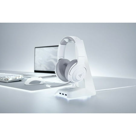 Razer - Kraken X Wired 7.1 Surround Sound Gaming Headset for PC, PS4, PS5, Switch, Xbox X|S, and Xbox One - Mercury White