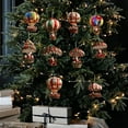thumbnail image 4 of Adorno colgante de Papá Noel en paracaídas para el jardín y el hogar en Navidad, 4 of 6