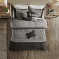 thumbnail image 5 of Pemberly Row 7-Piece Polyester Microsuede Comforter Set in Gray, 5 of 15