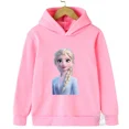 thumbnail image 2 of Suéter con capucha de Frozen para niños y niñas, sudadera con capucha de Elsa, sudadera con capucha, tops, sudaderas con capucha para niñas, abrigo, ropa, 2 of 5
